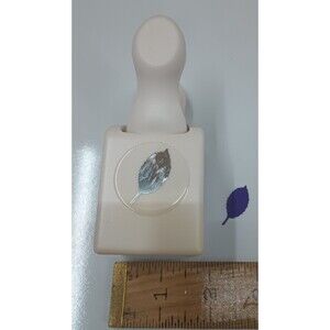 Martha Stewart Green Leaf Rose Fall Autumn Scrapbook Craft Paper Punch